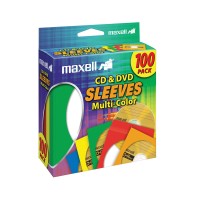 MAXELL PAPER CD SLEEVE 100 PK